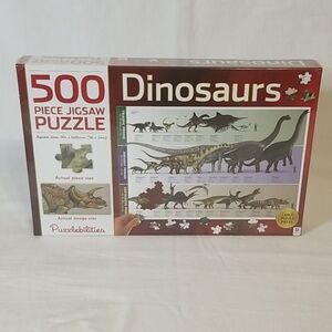 Puzzlebilities 500 piece Dinosaur Jigsaw Puzzle‎